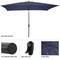 Pure Garden 10 Rectangular Patio Umbrella, Navy 50-LG1276 - alternate 5
